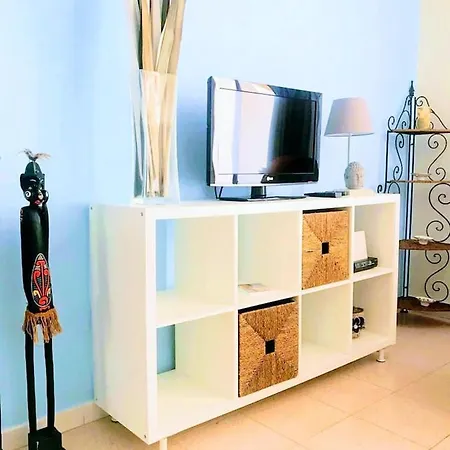 With 2 Bedrooms In Costa Adeje With Wonderful Sea View Shared Pool Furnished Balcony 700 M From The Beach Lägenhet *